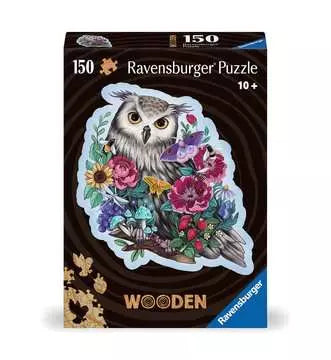 Mysterious Owl Shaped Wooden Puzzle