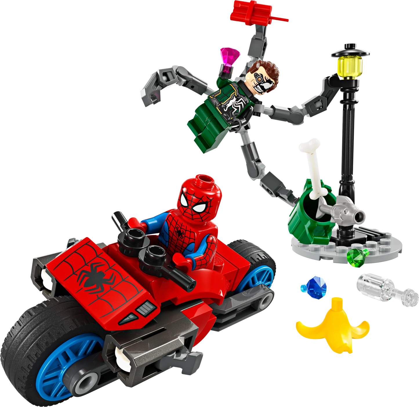 LEGO® Motorcycle Chase: Spider-Man vs. Doc Ock