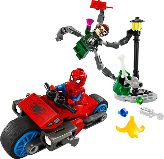 LEGO® Motorcycle Chase: Spider-Man vs. Doc Ock