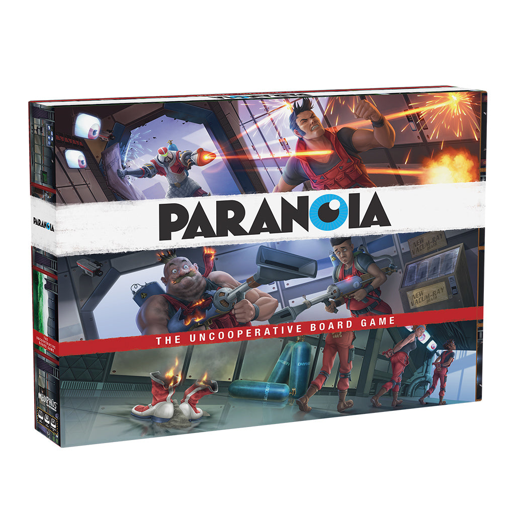 Paranoia The Uncooperative Board Game - (Pre-Order)