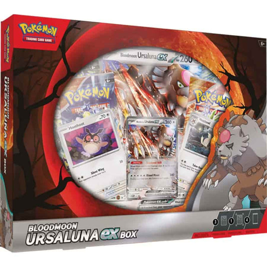 Pokemon TCG: Bloodmoon Ursaluna Ex Box - (Pre-Order)