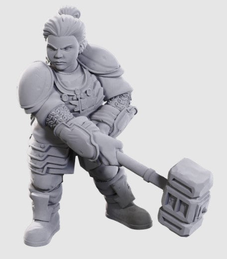 Dungeons & Dragons - Nolzur's Marvelous Unpainted Miniatures - Limited Edition 50th Anniversary Dwarves