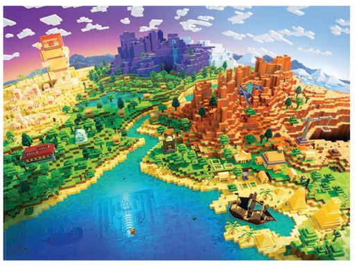 World of Minecraft 1500 pc Puzzle