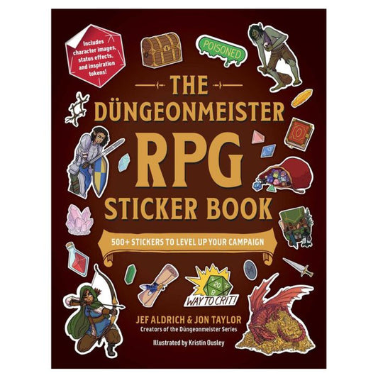 The Dungeonmeister RPG Sticker Book - (Pre-Order)