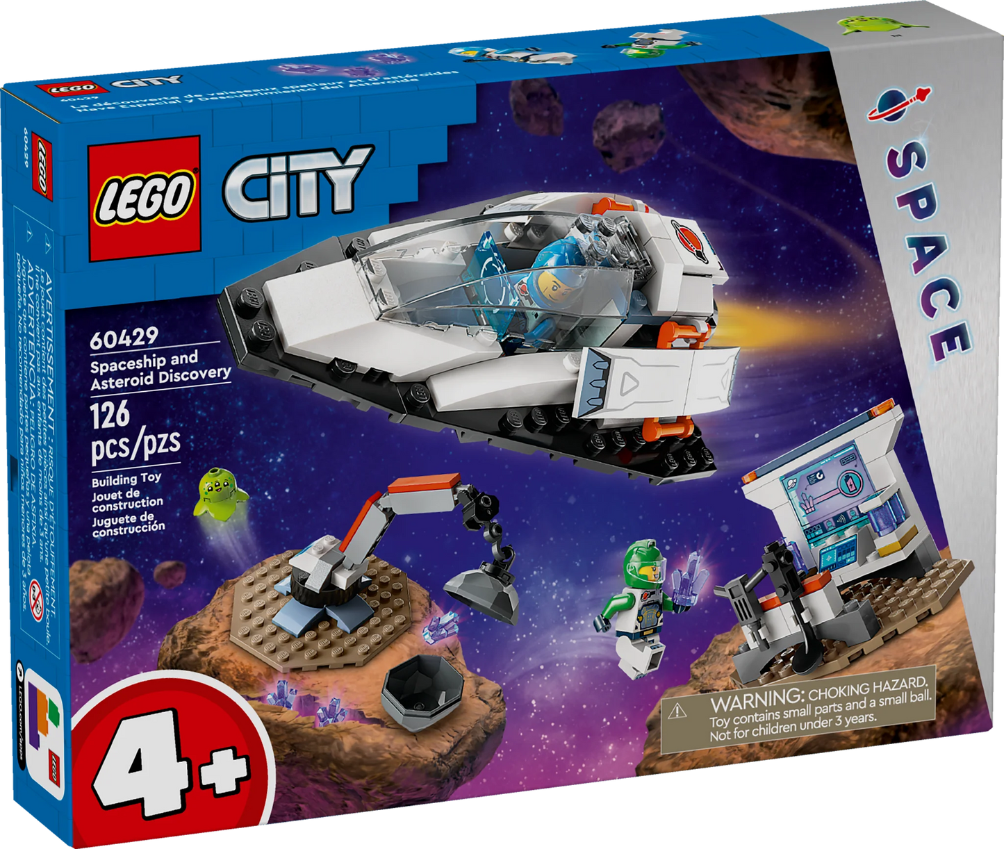 LEGO® Spaceship and Asteroid Discovery