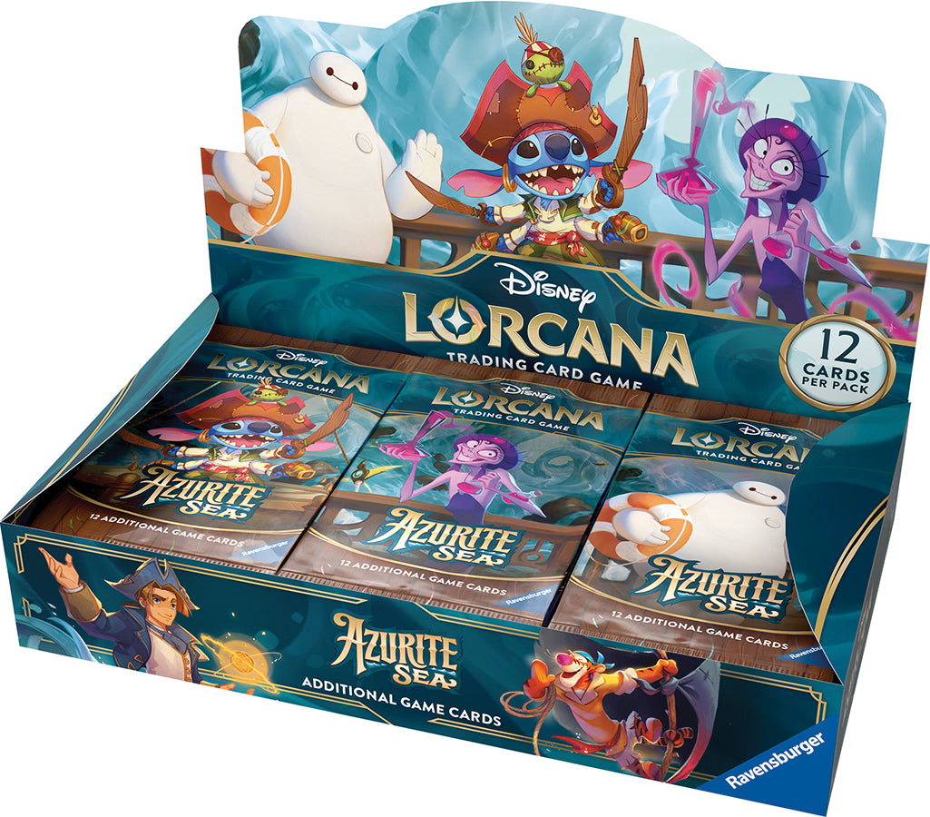 Disney Lorcana TCG: Azurite Sea - Booster Display (24)