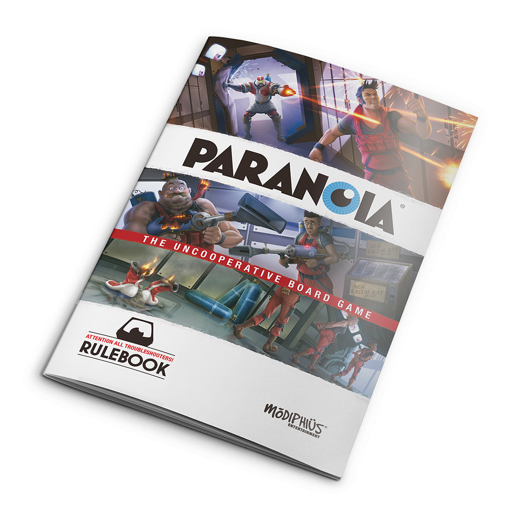 Paranoia The Uncooperative Board Game - (Pre-Order)