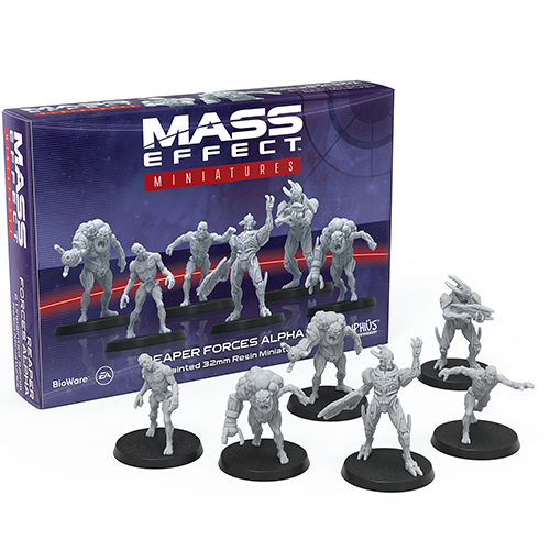 Mass Effect - Reaper Forces Alpha - Resin Collectors Miniatures Set - (Pre-Order)