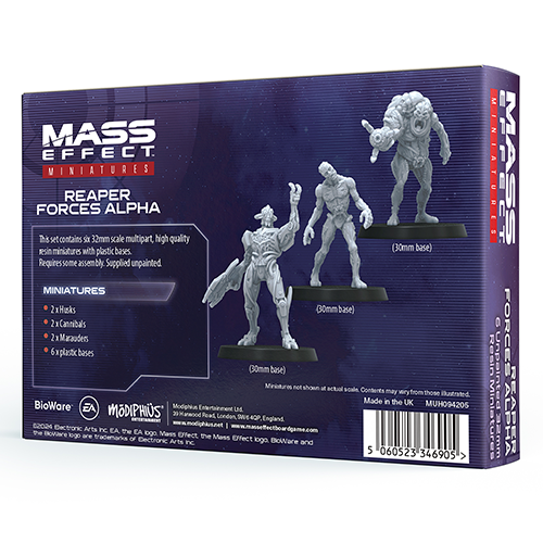 Mass Effect - Reaper Forces Alpha - Resin Collectors Miniatures Set - (Pre-Order)