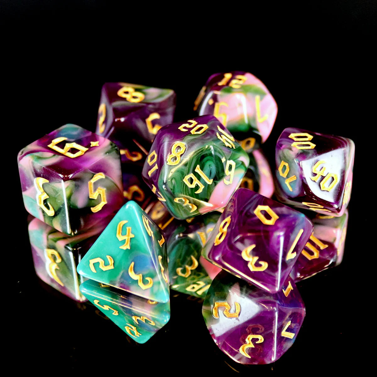 7pc RPG Set - Night Elves