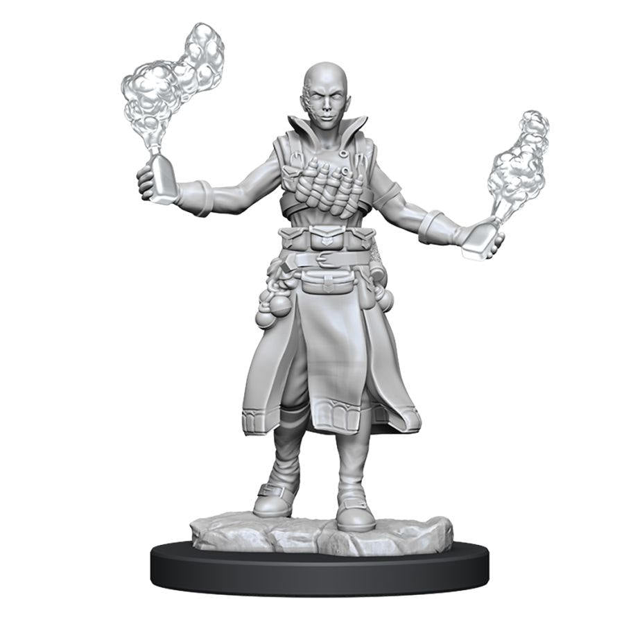 Pathfinder: Deep Cuts Unpainted Miniatures: W15 Female Human Alchemist