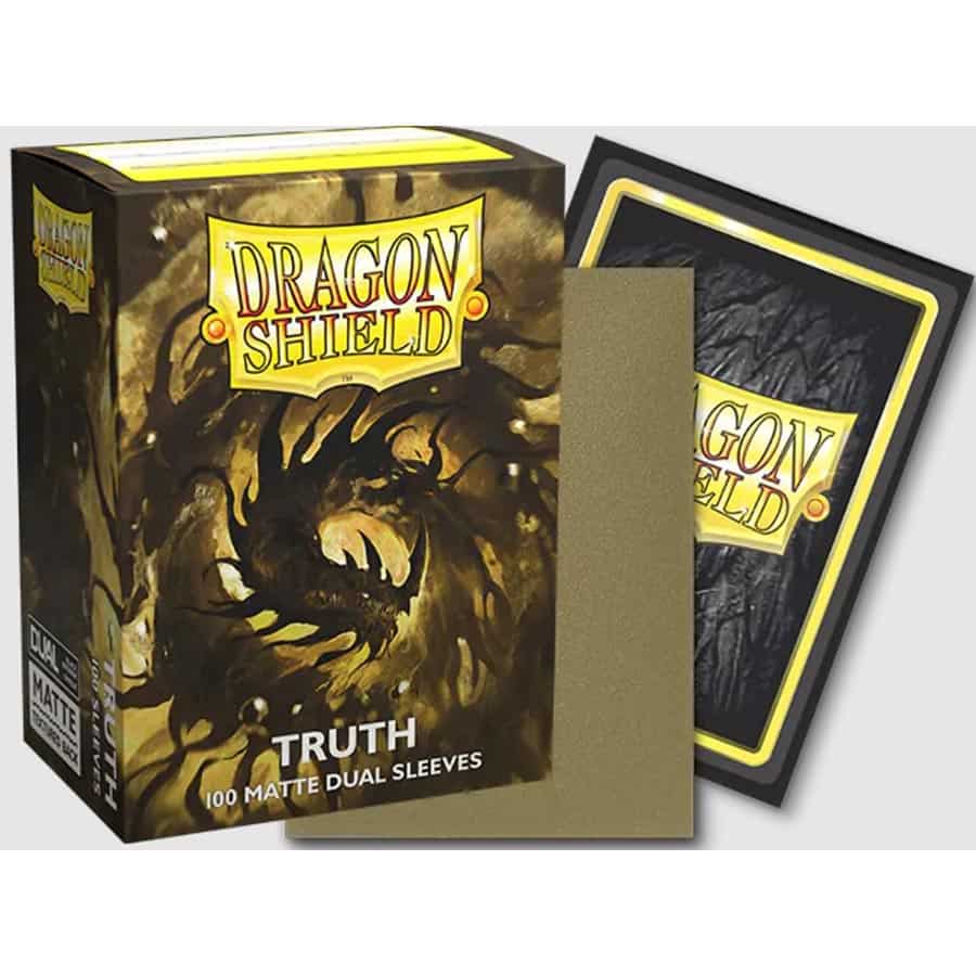 Dragon Shield Sleeves - Matte Dual Golden Gleam Metallic - Truth (Box of 100)