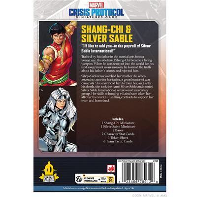 Marvel: Crisis Protocol - Shang Chi & Silver Sable