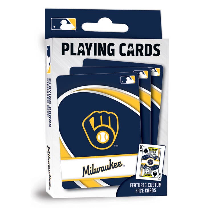 Milwaukee Brewers MLB Playing Cards