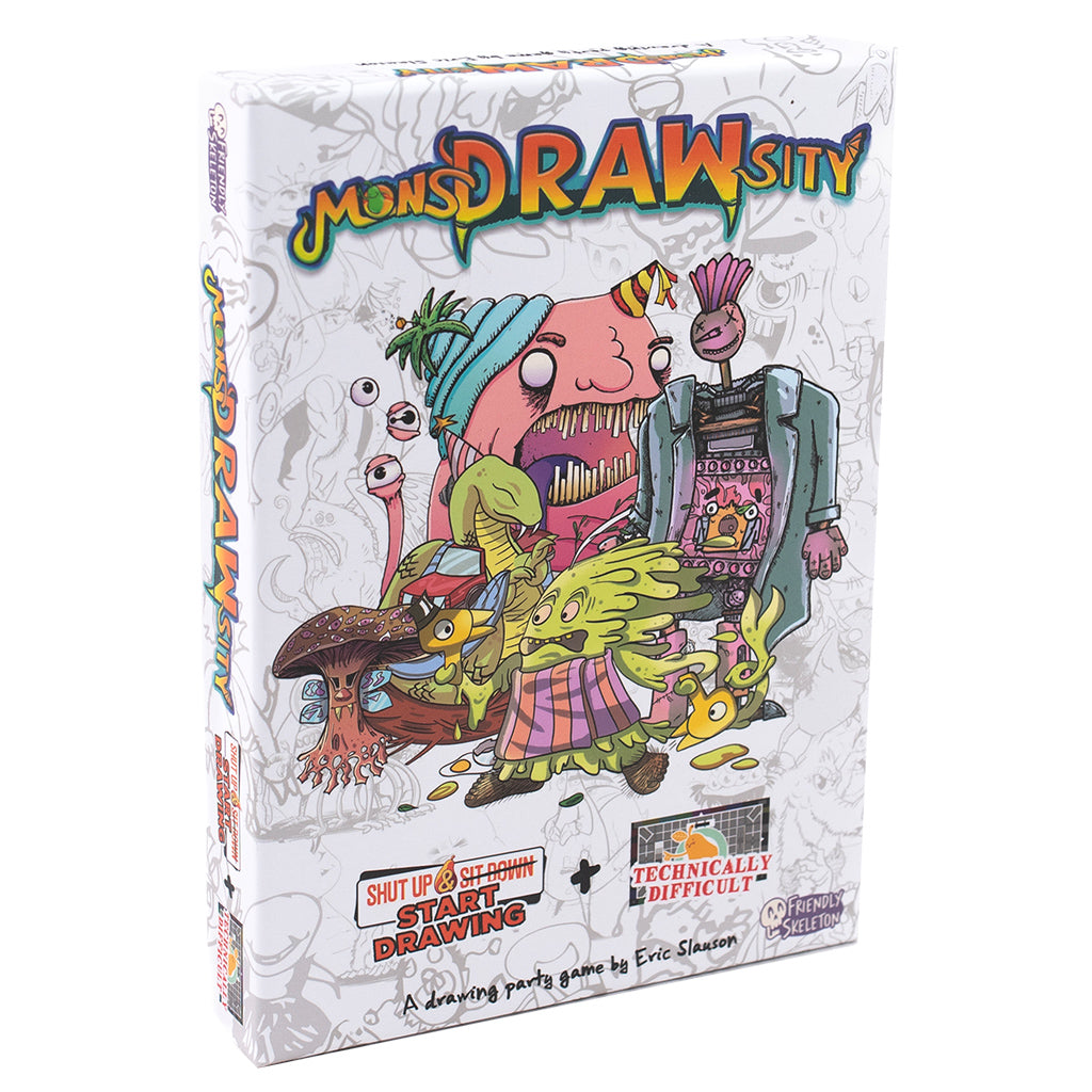 MonsDRAWsity: Shut Up & Start Drawing + Technically Difficult - (Pre-Order)