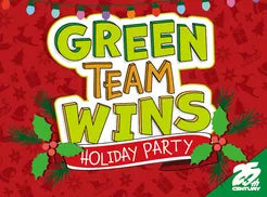 Green Team Wins - Holiday Party