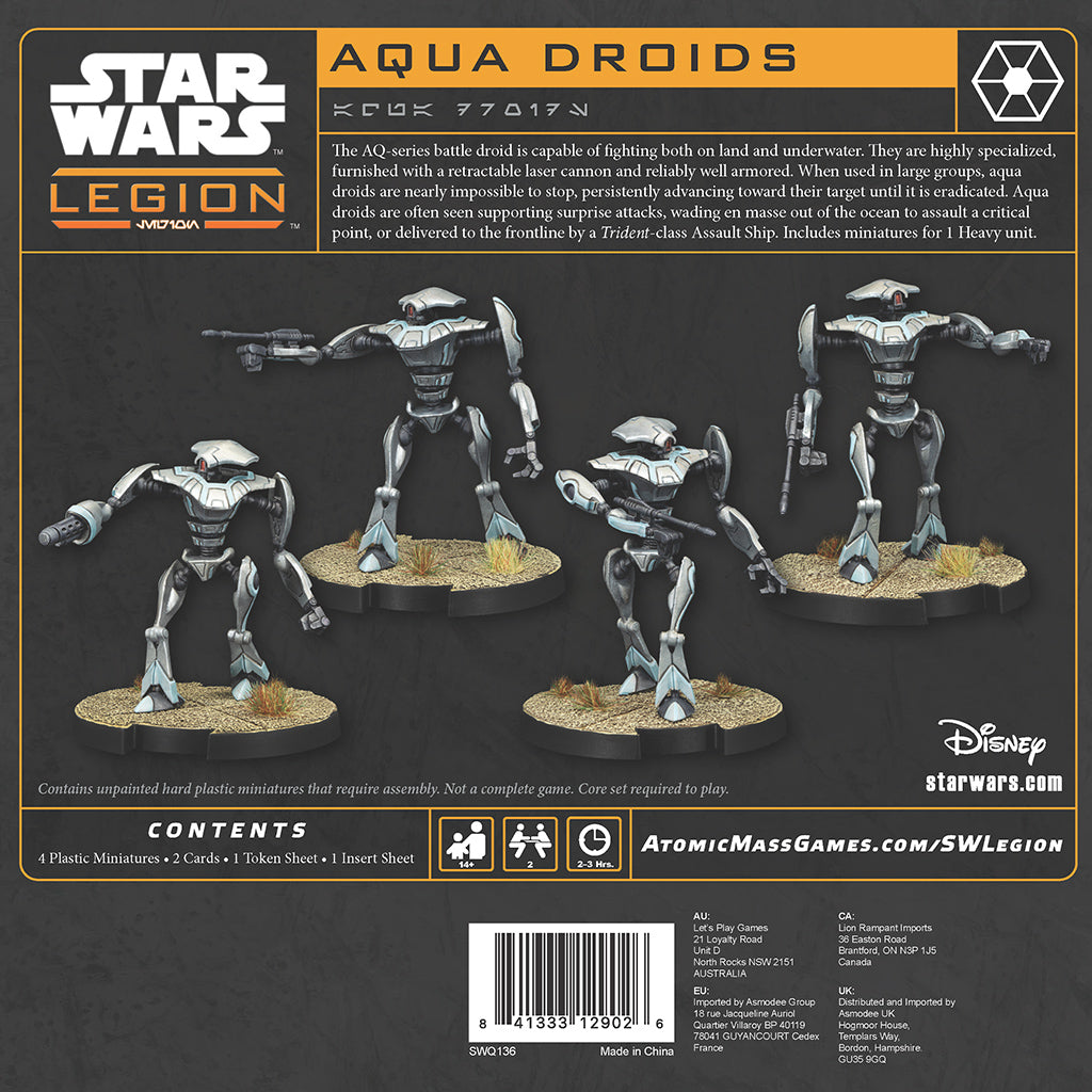 Star Wars: Legion - Aqua Droid Unit Expansion - (Pre-Order)