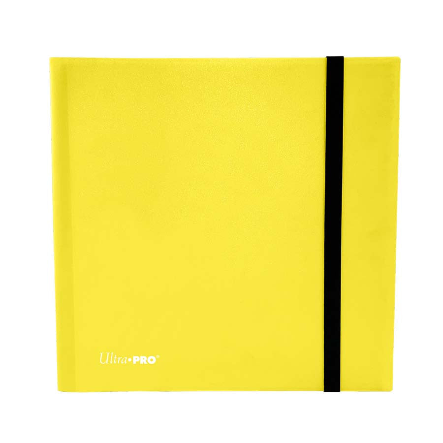 Ultra Pro Eclipse - 12-Pocket Pro Binder - Lemon Yellow