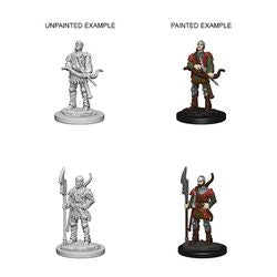 Pathfinder: Deep Cuts Unpainted Miniatures -W4-Town Guards