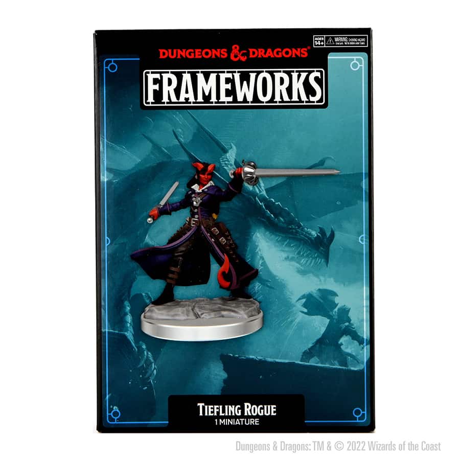 Dungeons And Dragons: Frameworks: W1 Female Tiefling Rogue