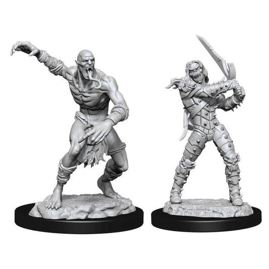 Dungeons and Dragons: Nolzur's Marvelous Unpainted Miniatures -W11- Wight & Ghast