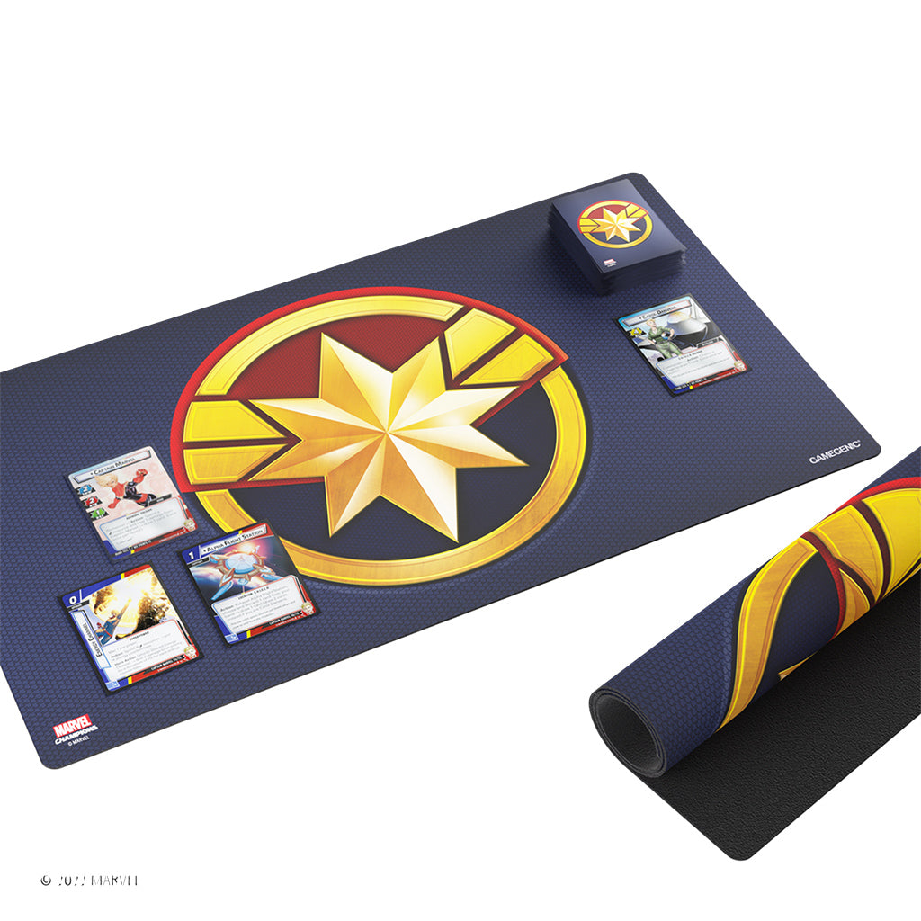 Marvel Champions Game Mat – Captain Marvel