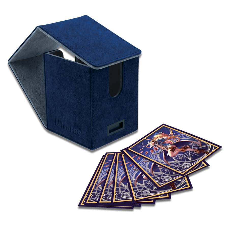 Vivid Collection - Deluxe Alcove Flip Deck Box - Blue - (Pre-Order)