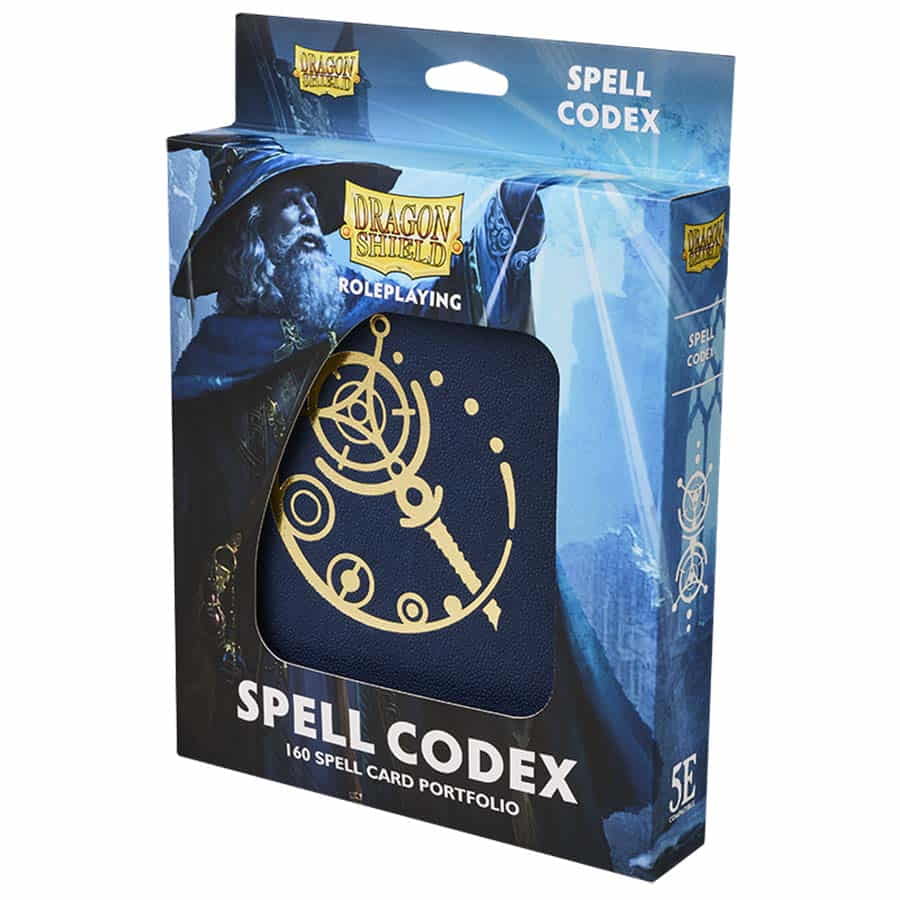 Dragon Shield RPG - Spell Codex - Midnight Blue