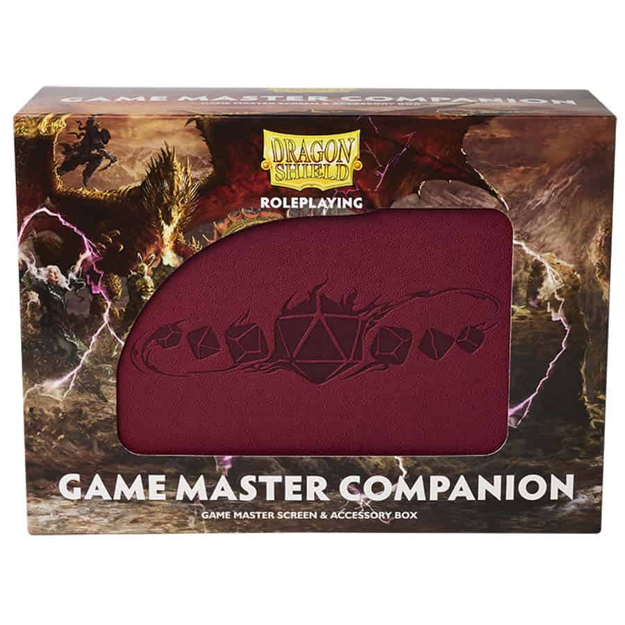 Dragon Shield RPG - Game Master Companion - Blood Red