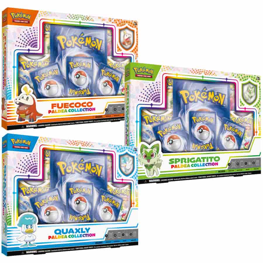 Pokemon TCG - Paldea Collection Box