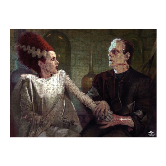 Frankenstein With Bride Puzzle (1000 Piece) - (Pre-Order)