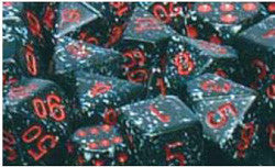 D6 -- 16Mm Speckled Dice, Space, 12Ct - Boardlandia