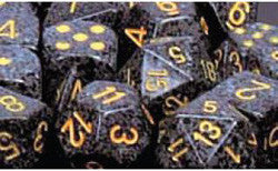 D6 -- 16Mm Speckled Dice, Urban Camo, 12Ct - Boardlandia