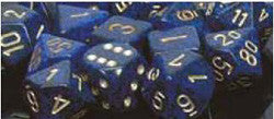 D6 -- 12Mm Speckled Dice, Goldon Cobalt, 36Ct - Boardlandia