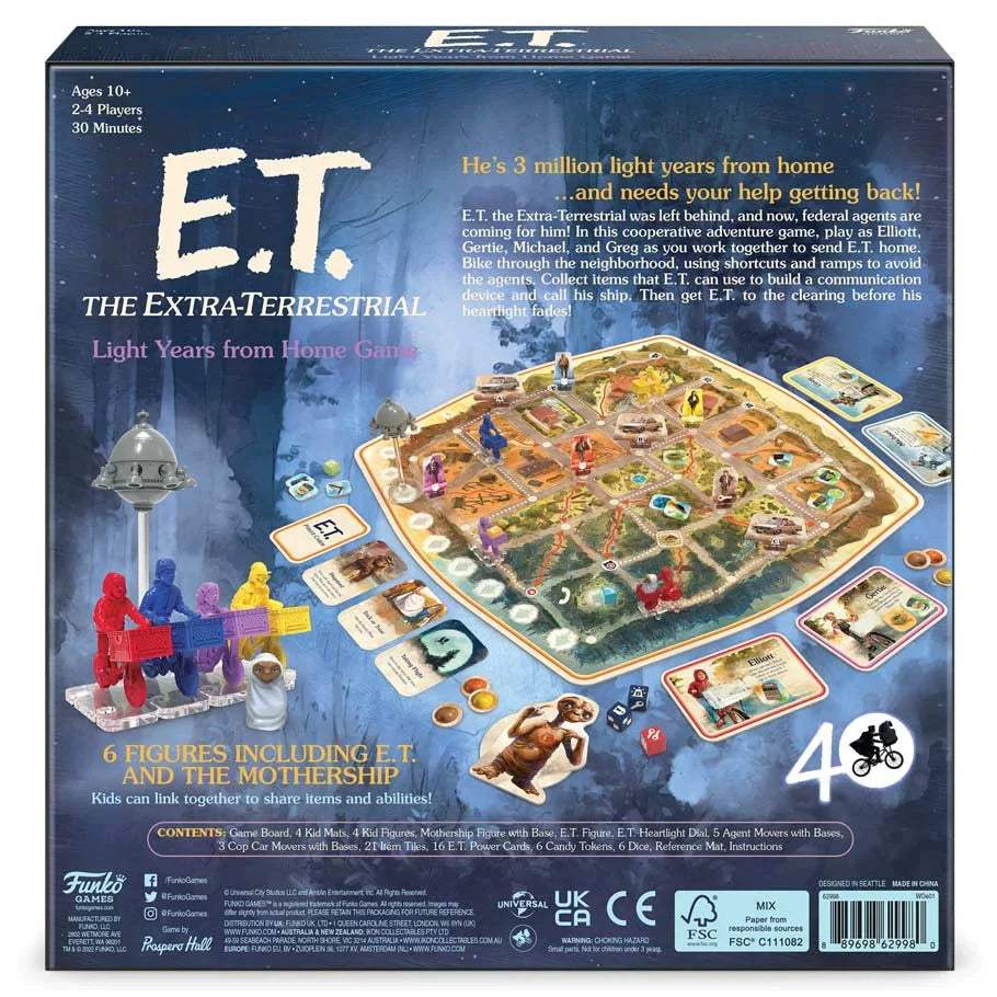 E.T. Light Years from Home Game - Dent and Ding