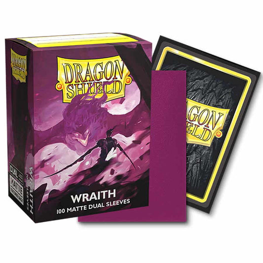 Dragon Shield Sleeves - Matte Dual - Wraith (Box of 100)