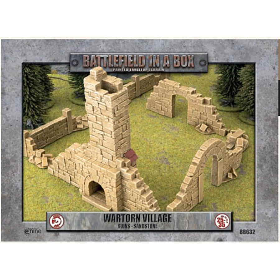Battlefield In a Box: Wartorn Village: Sandstone Ruins