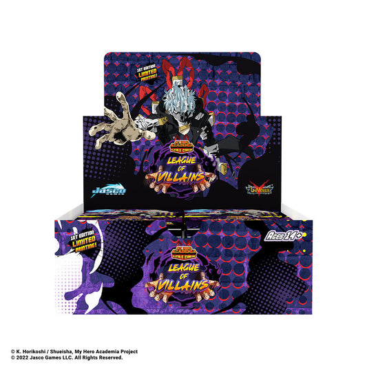 My Hero Academia CCG - League of Villains - Booster Display - (Pre-Order)