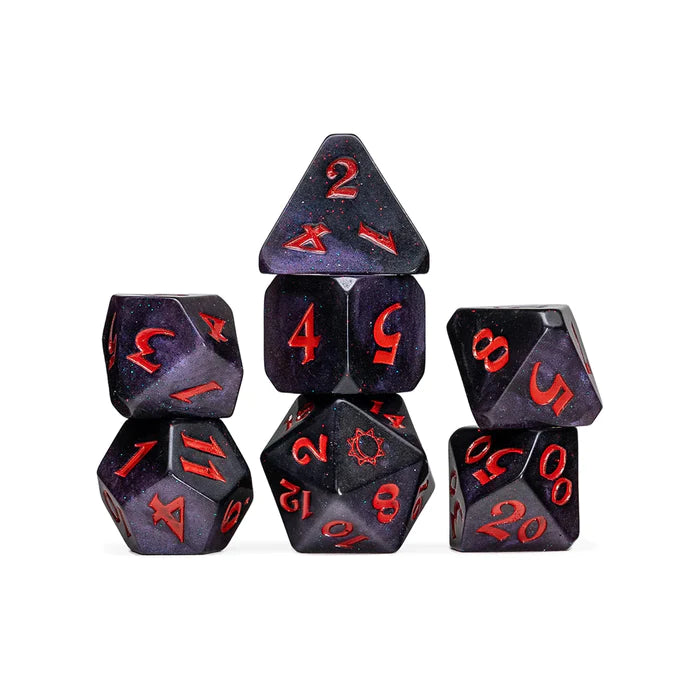 Mighty Nein Dice Set - Mollymauk Tealeaf