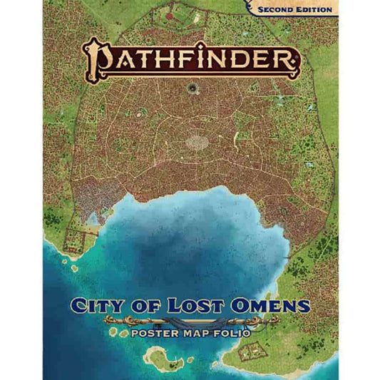 Pathfinder RPG (Second Edition) -  Absalom: City of Lost Omens - Poster Map Folio