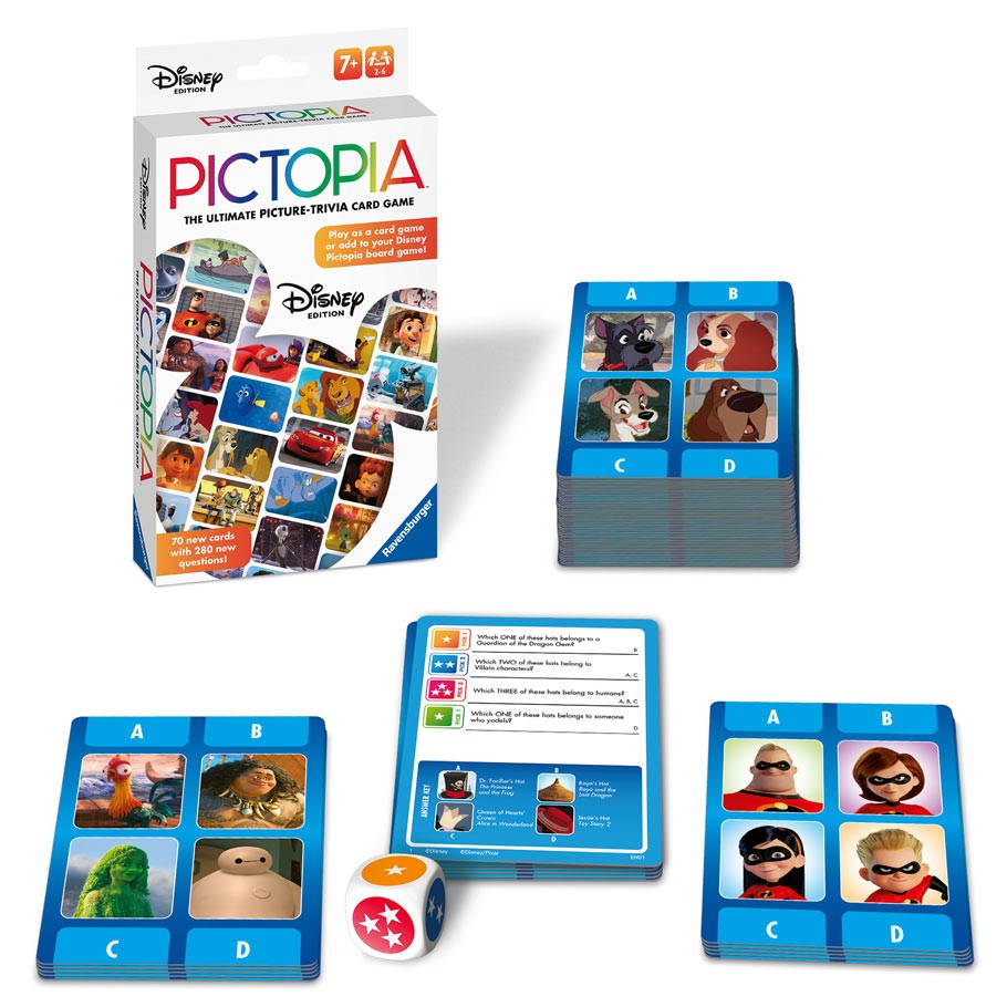 Pictopia Card Game - Disney Edition