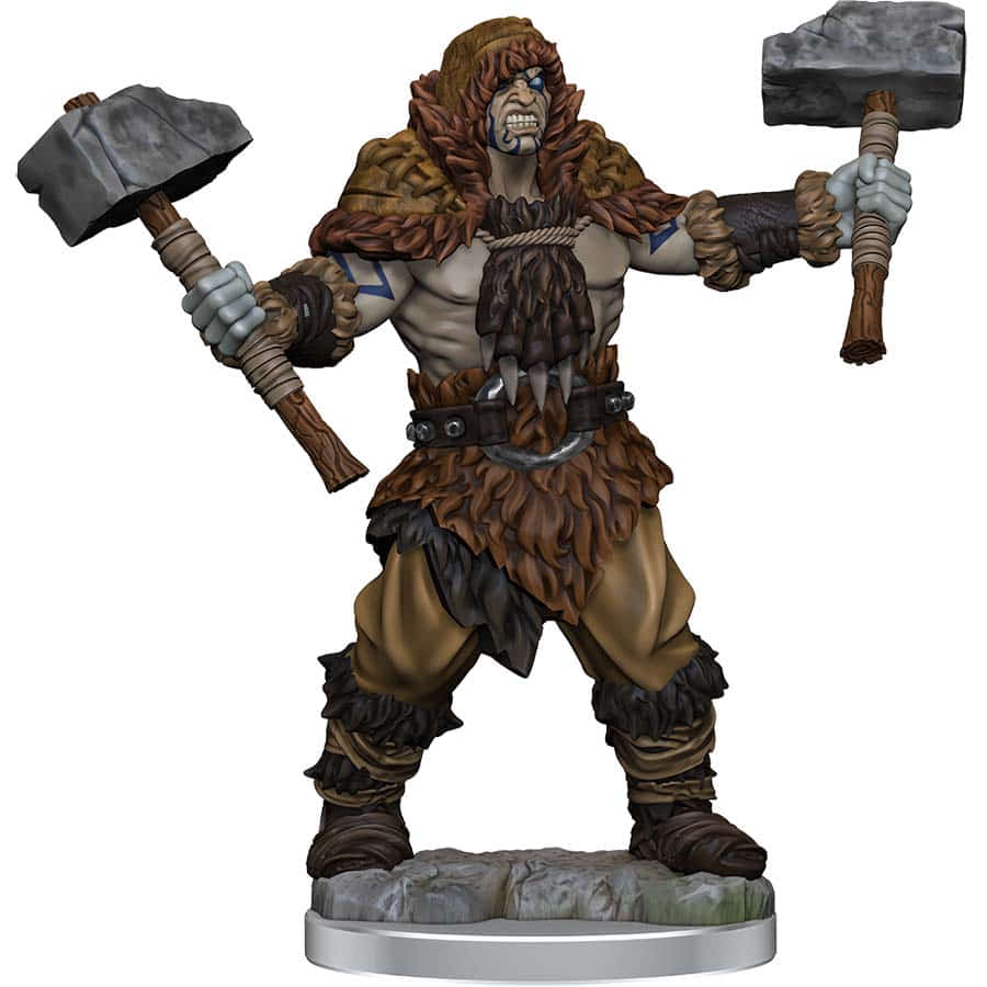 Dungeons and Dragons: Frameworks: W2A Male Goliath Barbarian